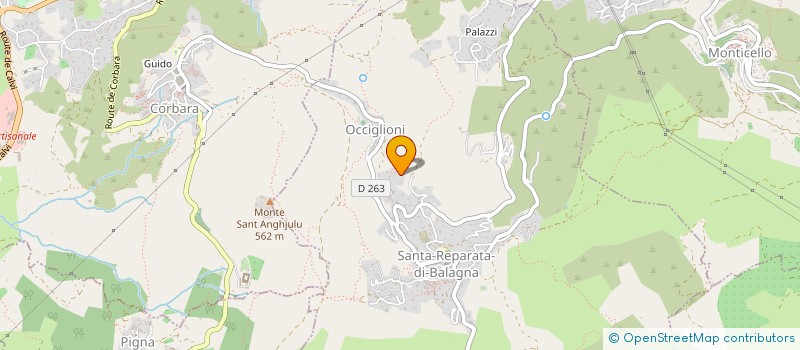 localisation de l'entreprise SAN PARTEU à SANT'ANTONINO