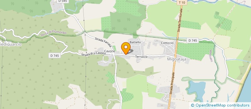 localisation de l'entreprise SAN PETRONE ELECTRICITA  VENTISERI