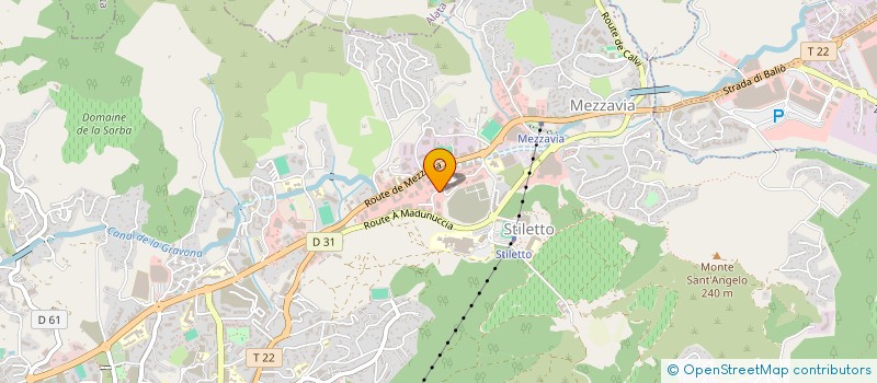 localisation de l'entreprise SAN PETRU  AJACCIO