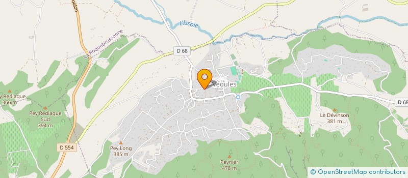 localisation de l'entreprise SAN PEYRE  NEOULES