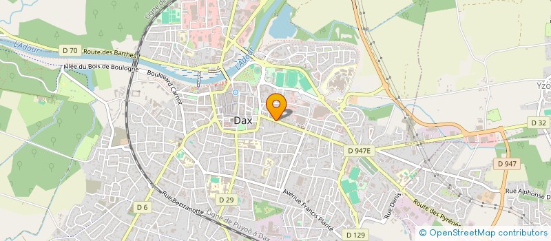 localisation de l'entreprise SAN PIETRO à DAX