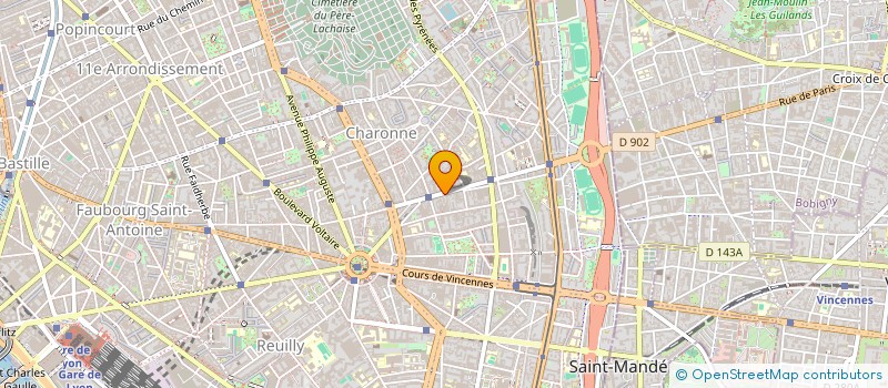 localisation de l'entreprise SAN QUIRICHO  PARIS