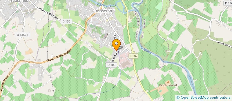 localisation de l'entreprise SAN.REM  BOISSERON