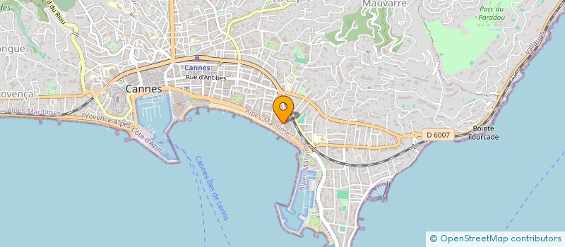 localisation de l'entreprise SAN-SAN à CANNES