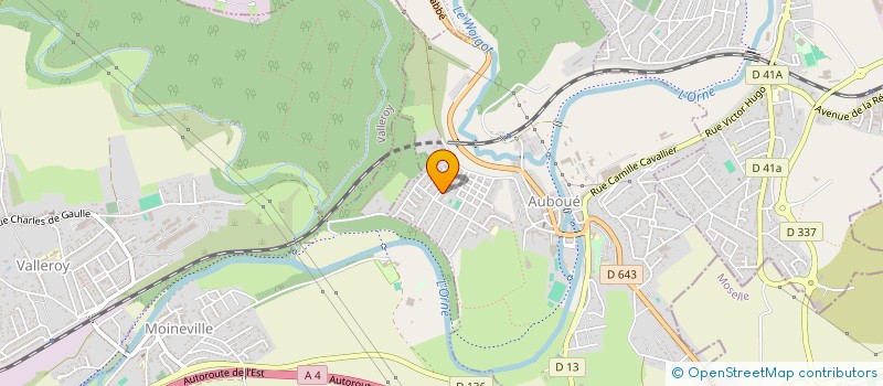 localisation de l'entreprise SAN SIRO  AUBOUE