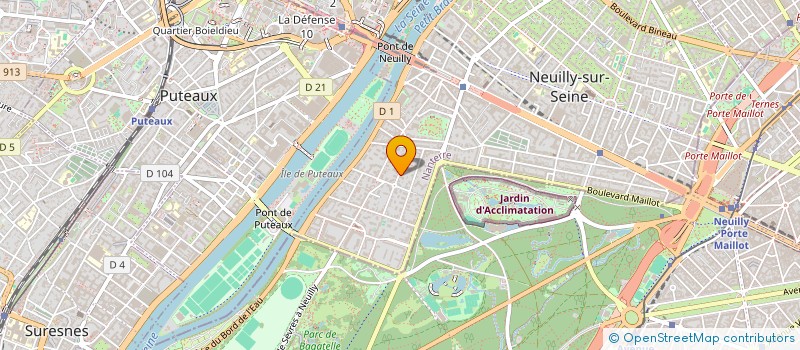 localisation de l'entreprise SAN STEFANO à NEUILLY-SUR-SEINE