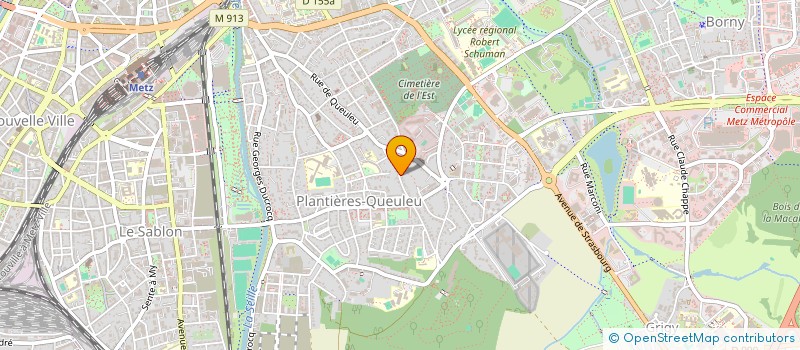 localisation de l'entreprise SAN TEEN SARL  METZ