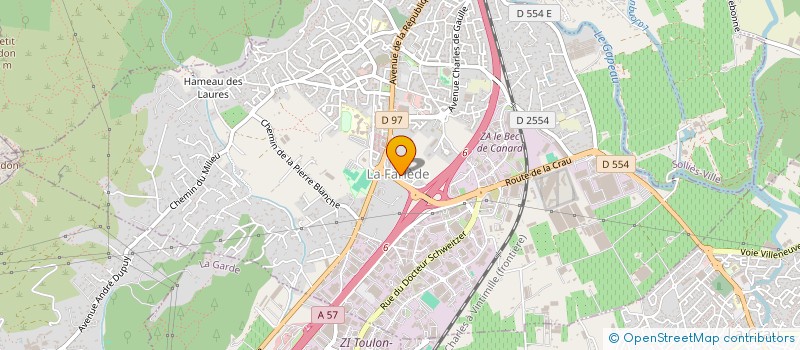 localisation de l'entreprise SAN VIO à PIERREFEU-DU-VAR