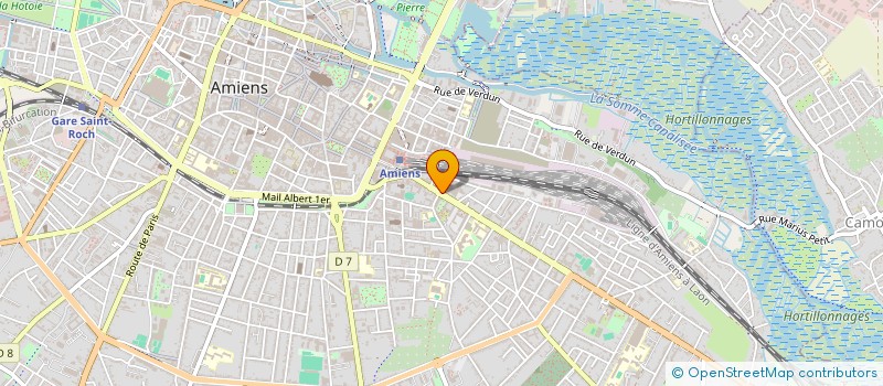 localisation de l'entreprise SANA à AMIENS