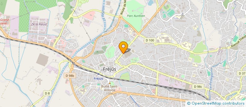 localisation de l'entreprise SANA 8800 SAUVER AIDER NOURRIR LES ANIMAUX 8800 à FREJUS
