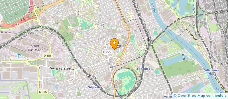 localisation de l'entreprise SANA  ORLY