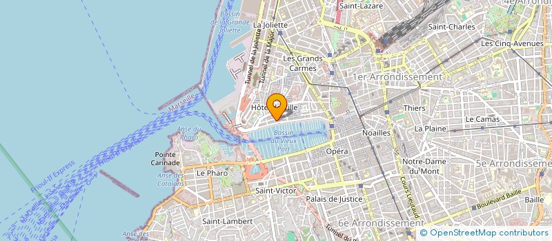 localisation de l'entreprise SANA à MARSEILLE