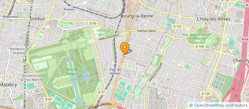 localisation de l'entreprise SANA BUSINESS CONSULTING (SBC) à BOURG-LA-REINE