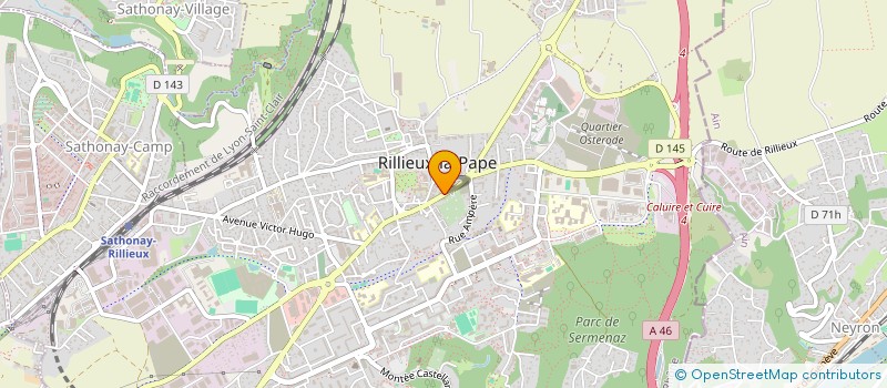 localisation de l'entreprise SANA CORPUS à RILLIEUX-LA-PAPE