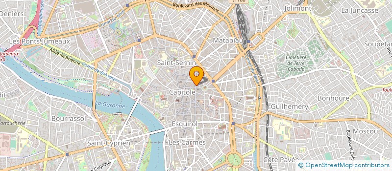 localisation de l'entreprise SANA JURIS  TOULOUSE