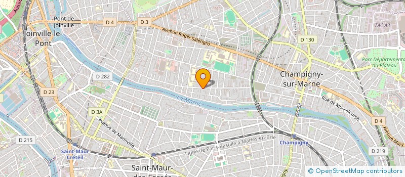 localisation de l'entreprise SANA SERVICES  CHAMPIGNY-SUR-MARNE