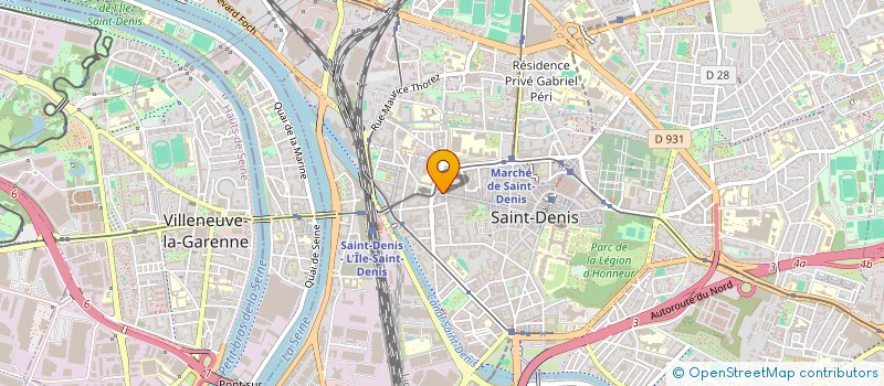 localisation de l'entreprise SANA SPORT à SAINT-DENIS