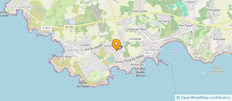 localisation de l'entreprise SANA WARRIOR  PLOEMEUR