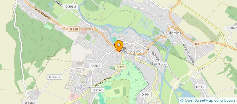localisation de l'entreprise SANACEAU à NOGENT-LE-ROI