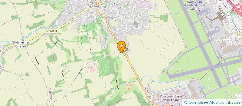 localisation de l'entreprise SANAD  BLOTZHEIM