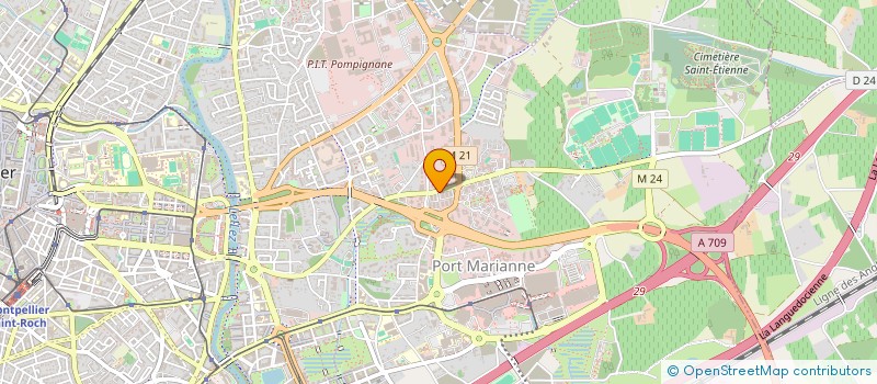 localisation de l'entreprise SANAE  MONTPELLIER