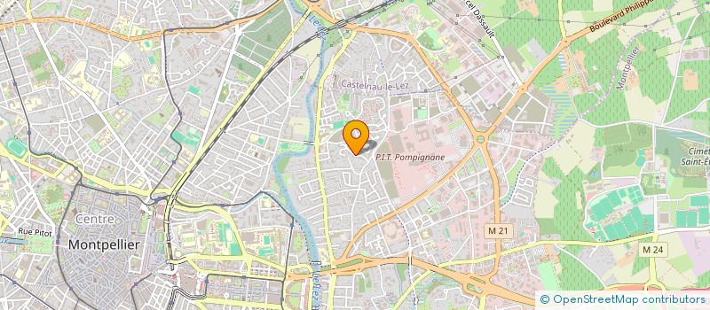 localisation de l'entreprise SANAGI  MONTPELLIER