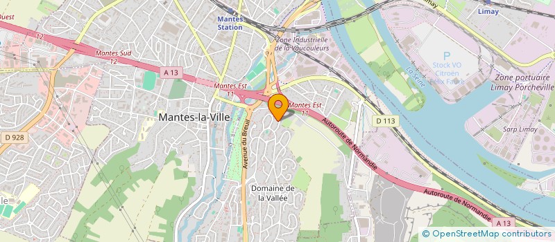 localisation de l'entreprise SANAH ENZO ET KELLY à MANTES-LA-VILLE