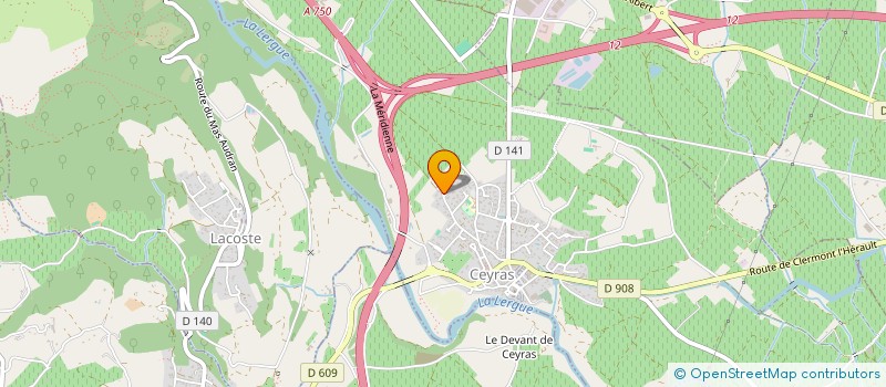 localisation de l'entreprise SANAHO  PEROLS