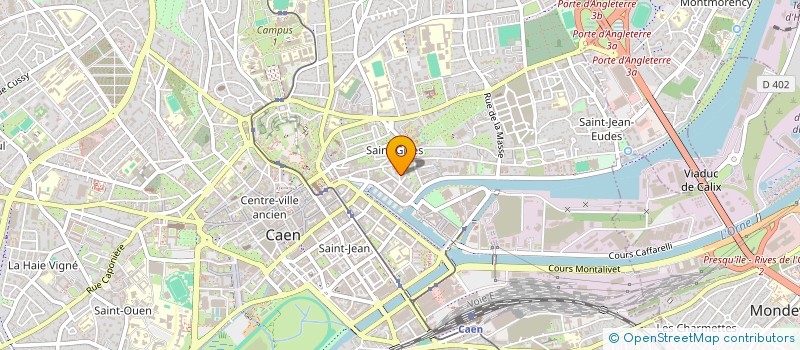 localisation de l'entreprise SANAJA à CAEN