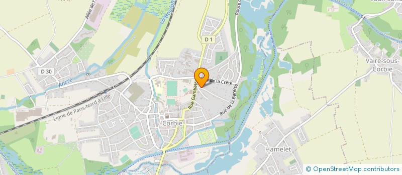 localisation de l'entreprise SANAMETHAN à VRAIGNES-EN-VERMANDOIS