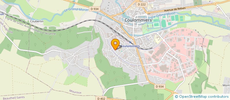 localisation de l'entreprise SANANTHIYA II à COULOMMIERS