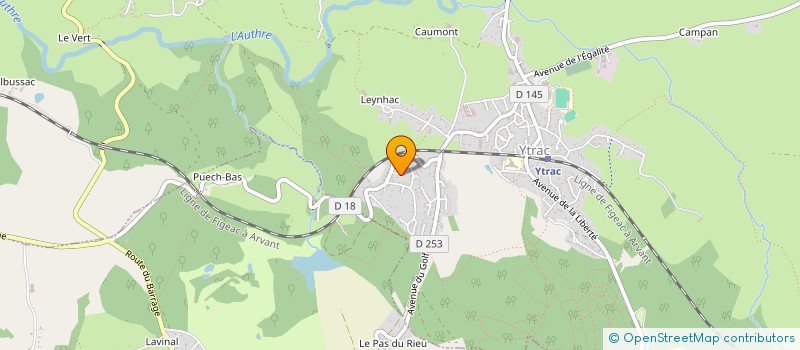 localisation de l'entreprise SANAO à YTRAC
