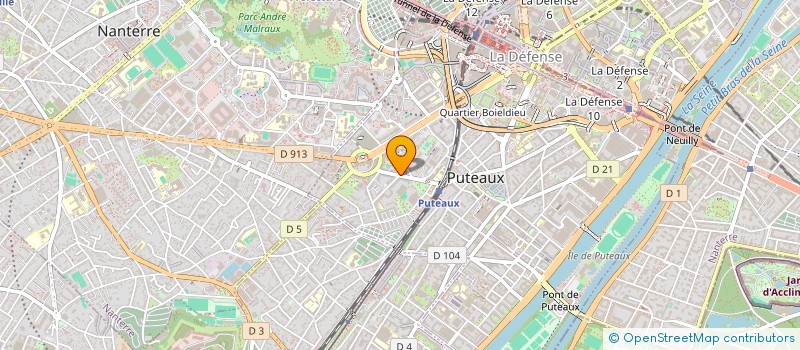 localisation de l'entreprise SANARA CIE GALE NAVIGATION ET TRANSPORTS à PUTEAUX