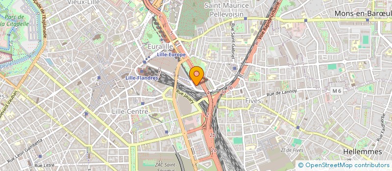 localisation de l'entreprise SANARY ENSOLEILLADE  LILLE