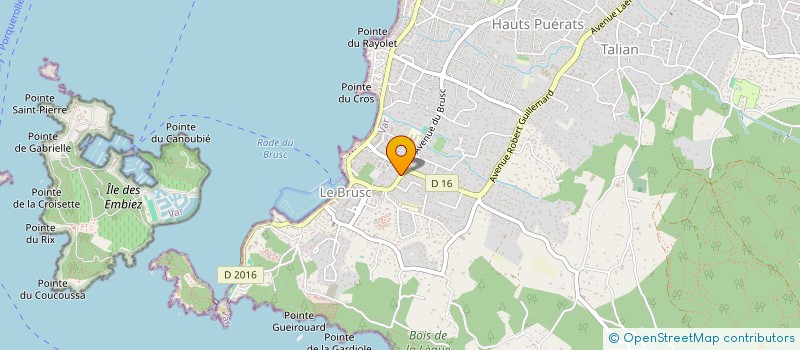 localisation de l'entreprise SANARY MATERIAUX à SIX-FOURS-LES-PLAGES