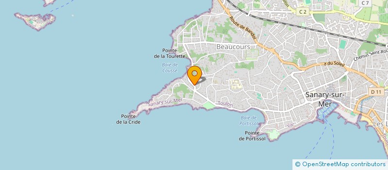 localisation de l'entreprise SANARYENAVOIR à SANARY-SUR-MER