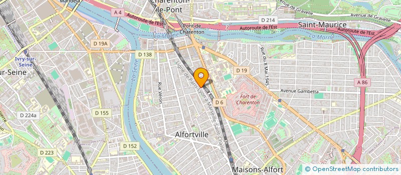 localisation de l'entreprise SANASING HOLDING  ALFORTVILLE