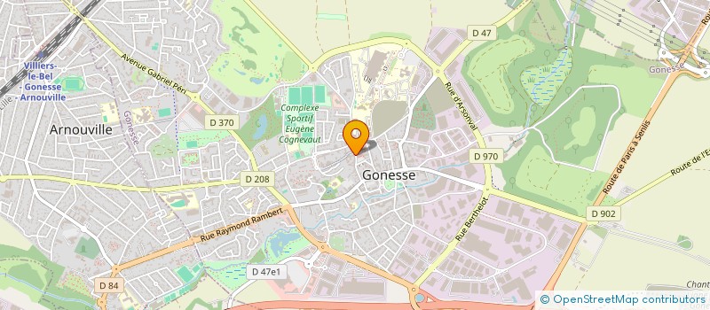 localisation de l'entreprise SANATI MARKET  GONESSE