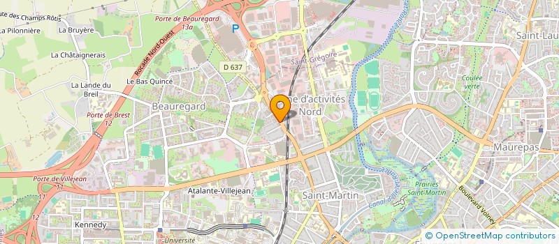 localisation de l'entreprise SANAVIA 35  RENNES