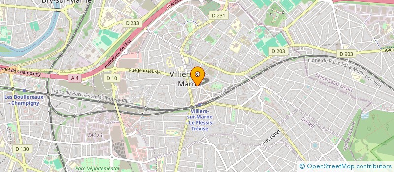 localisation de l'entreprise SANAYA  VILLIERS SUR MARNE