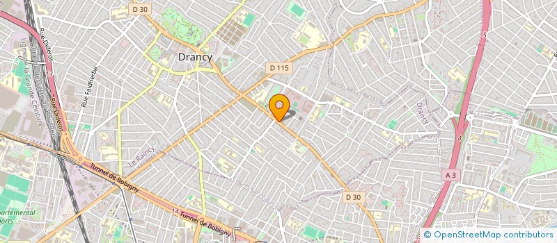 localisation de l'entreprise SANCA à DRANCY