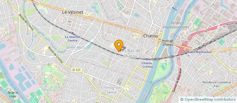 localisation de l'entreprise SANCARLOS  CHATOU