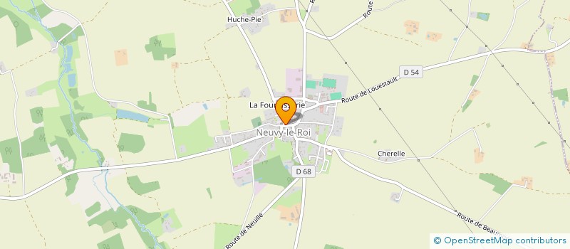 localisation de l'entreprise SANCE  NEUVY-LE-ROI