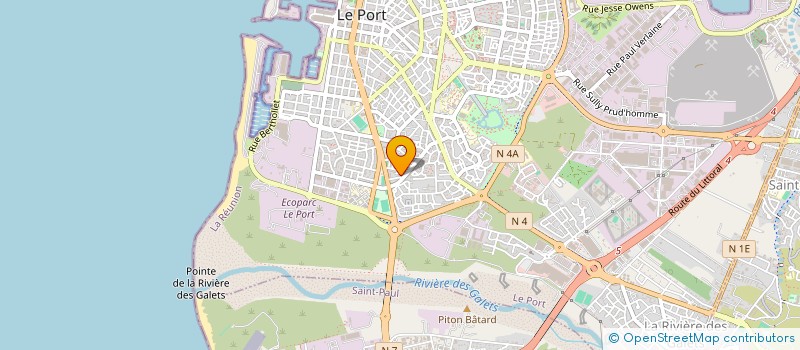 localisation de l'entreprise SANCE à LE PORT