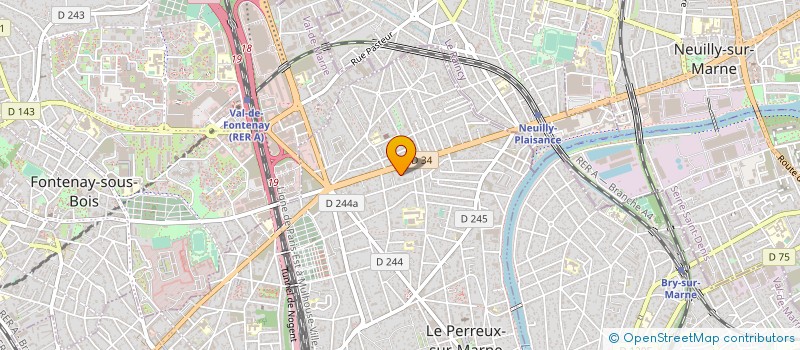 localisation de l'entreprise SANCEAU à LE PERREUX-SUR-MARNE