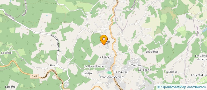 localisation de l'entreprise SANCENI à SARLAT-LA-CANEDA