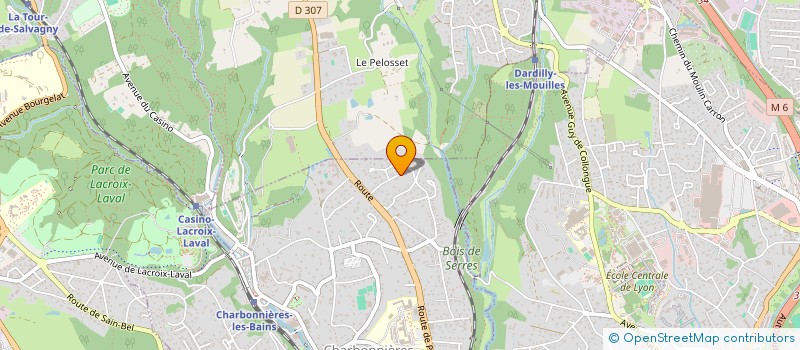 localisation de l'entreprise SANCEV  LYON