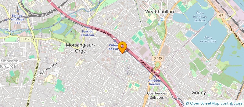 localisation de l'entreprise SANCHES-CONCEPT à VIRY-CHATILLON