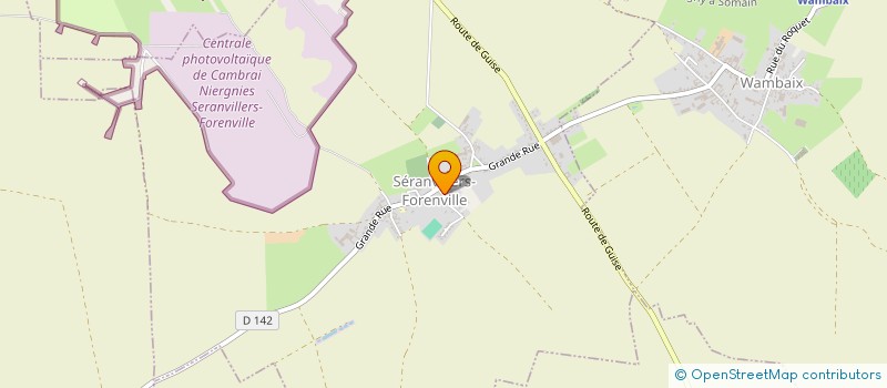 localisation de l'entreprise SANCHEZ à SERANVILLERS-FORENVILLE