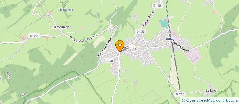 localisation de l'entreprise SANCHEZ  PAYS-DE-MONTBENOIT